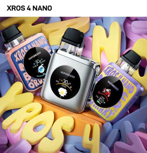 Vaporesso XROS 4 Nano Pod Vape Kit